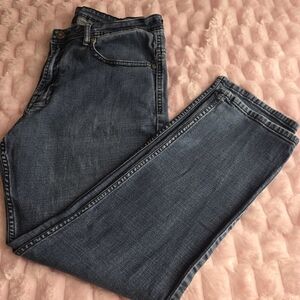 JACKSON-X Blue Straight Stretch Jeans